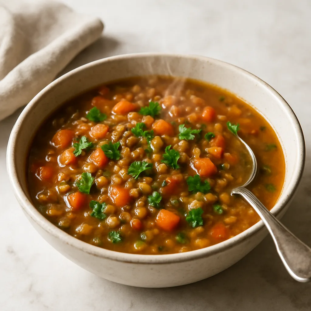 Hearty Vegetable Lentil Soup