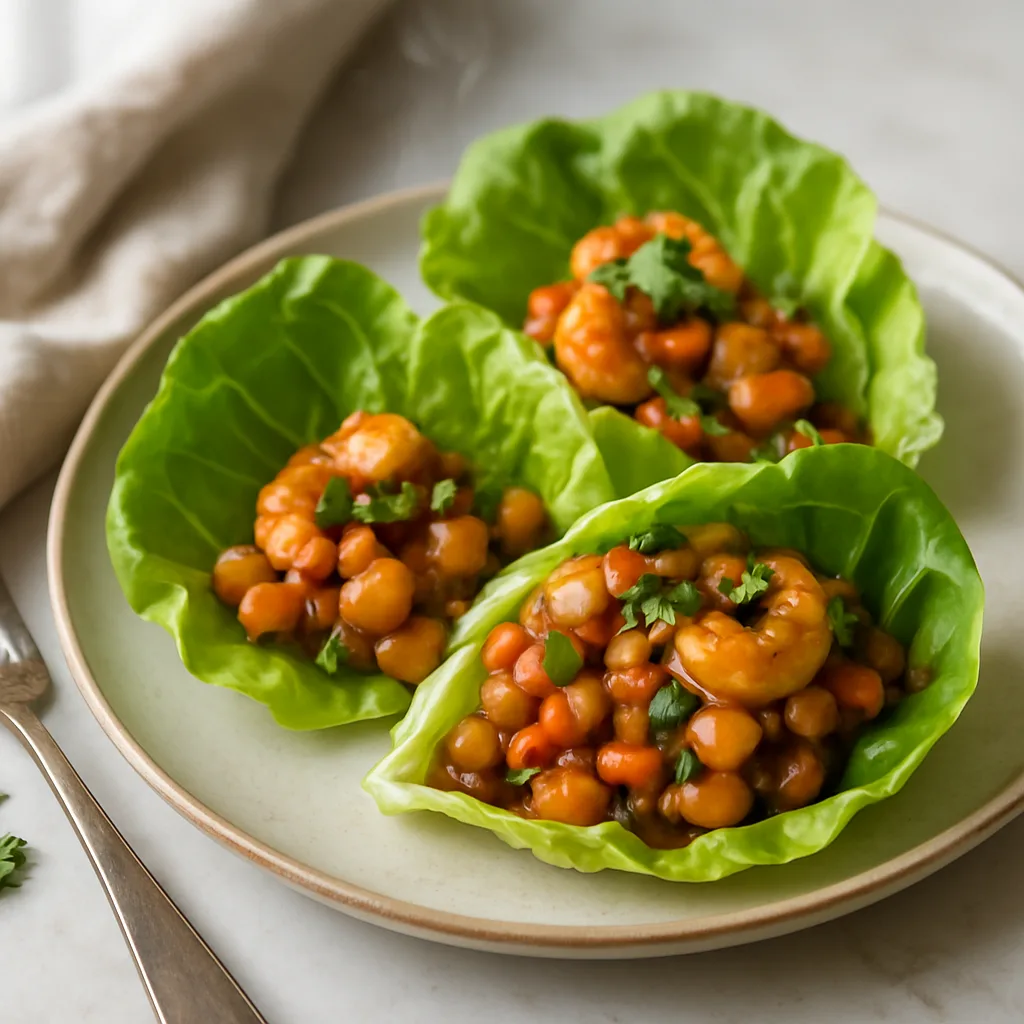 Shrimp Lettuce Wraps