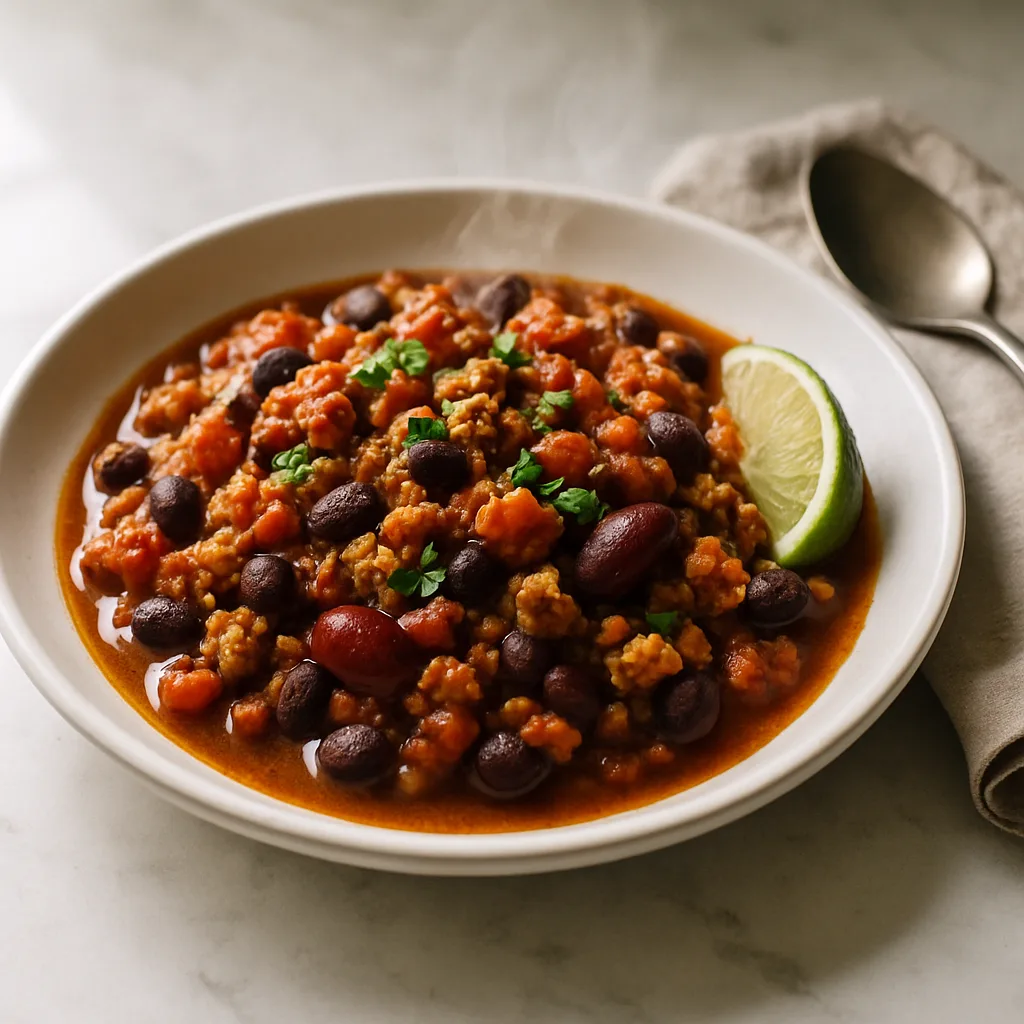 Turkey & Black Bean Chili